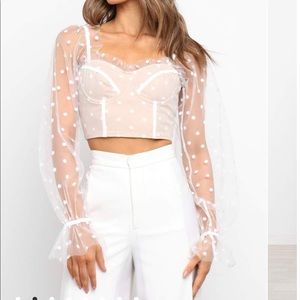 Petal and Pup Crop Top